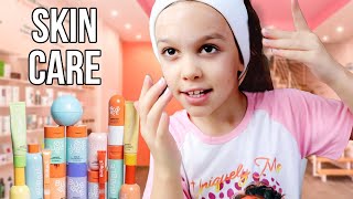 MY DAUGHTERS SKiNCARE MORNiNG ROUTiNE💄🫧