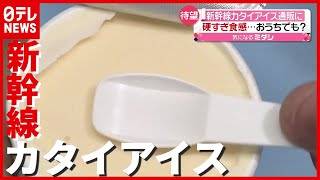 車内販売で一番人気！ 新幹線の“カタイアイス”が通販に…硬さの秘密は？（2021年7月16日放送「news every.」より）