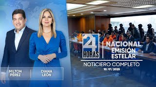 Noticiero de Ecuador (Emisión Estelar 10/01/25)