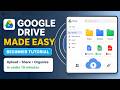 Google Drive Tutorial for Beginners: Upload, Share & Organize Files in 10 Minutes