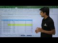 MS Excel - Data Sorting