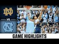 Notre Dame vs. North Carolina Men's Basketball Highlights (2022-23)