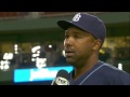 tb@bos butler discusses his first homer in rays win