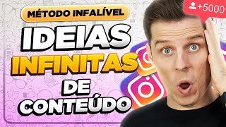 💣 Sem IDEIAS de conteúdo? O Método para NUNCA MAIS ficar sem ideias e gerar RESULTADOS!