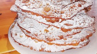 Fasnachtsküchlein/Fasnachtschüechli selber machen. [Einfach, knusprig und lecker]👍😋