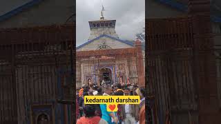 Kedarnath darshan ❤️#shortsfeed #trending #harharmahadev #kedarnath #dham #2023 #kedarnathtemple