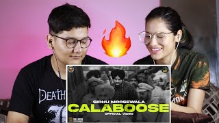 Calaboose (Official Video) Sidhu Moose Wala Reaction | Snappy | Moosetape