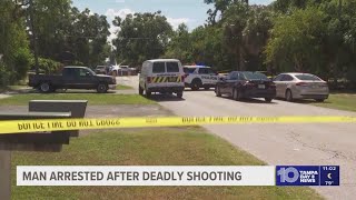 Arrest made hours after 2 killed in Tampa shooting, police say