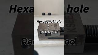 Do you understand how a round hole becomes a hexagonal hole?