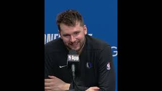 Luka Doncic: It's been UNBELIEVABLE to have Kyrie Irving on our team 💪 #shorts