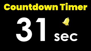 31 second Countdown Timer with Alarm