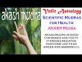 Aakash Mudra in Scientific Mudras for Health - 7