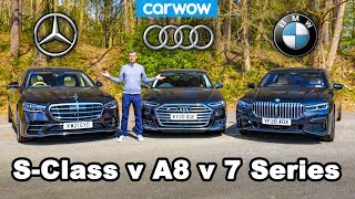 Mercedes S-Class v BMW 7 Series v Audi A8 review - which is best?