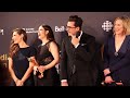 eugene levy and the cast of schitt s creek at the 2016 canadian screen awards