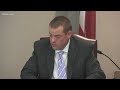 Ahmaud Arbery death trial | Defense attorney asks officer about conversation with first responding o