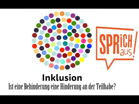 Inklusion: Ist Eine Behinderung Eine Hinderung An Der Teilhabe? - YouTube