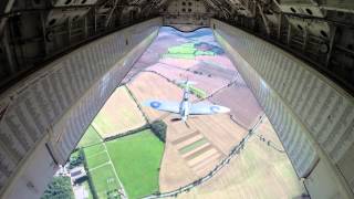 Spitfire from XH558's Bomb-bay camera