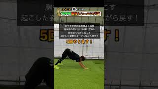 【最強の肩甲骨を作る】肩甲骨を鍛えて球速アップ。現役トレーナーおすすめトレーニング。