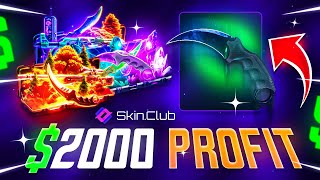 SKINCLUB x5 WIN WITH CRAZY MODE CASE BATTLES AND PAID HUGEE ?! (Skinclub Promo Code 2024)