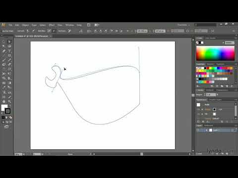 Illustrator CC tutorial: Drawing simple curves | lynda.com Illustrator CC tutorial: Drawing simple curves | lynda.com