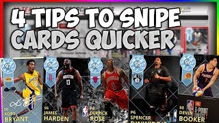 NBA2K18 MYTEAM 3 TIPS TO SNIPE QUCIKER - GET DIAMONDS FOR 500 EASIER  - MAKING MT NBA2K18