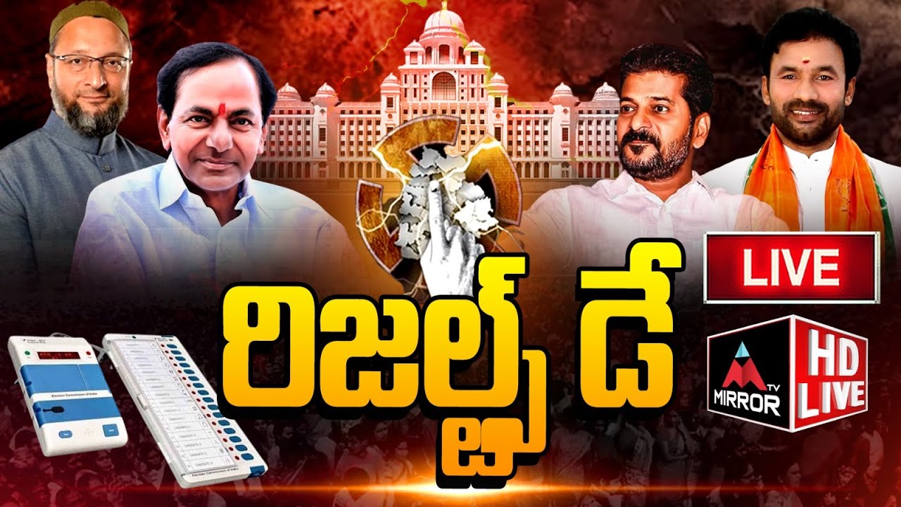 Telangana Election Results LIVE | Assembly Results 2023 | Congress VS ...