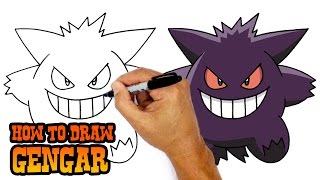 How to Draw Pokemon | Gengar