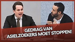 PVV'er Heutink pakt DENK aan! Die het niet wil hebben over WANGEDRAG van ASIELZOEKERS!