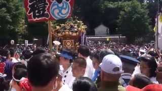 大手・丸の内町会　将門塚保存会　神輿　宮入　神田祭　ご遷座４００年奉祝大祭　２０１５．５．１０