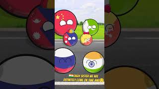 India vs russia friendship ☹️💔 (PART 5)#countryballs #shorts