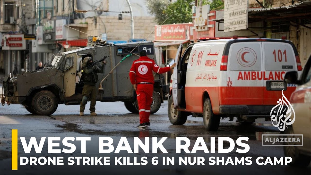 West Bank Raids: Israeli Drone Strike Reportedly Kills Six In Nur Shams ...