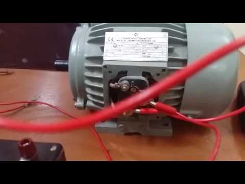 Speed control of 3 phase induction motor using with autotranformer Speed control of 3 phase induction motor using with autotranformer