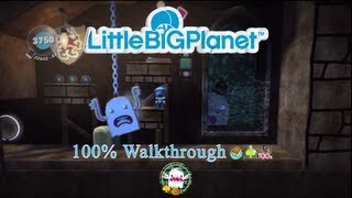 LittleBIGPlanet (720p HD) Walkthrough Part 06 - Skate to Victory - Initial \u0026 Aced