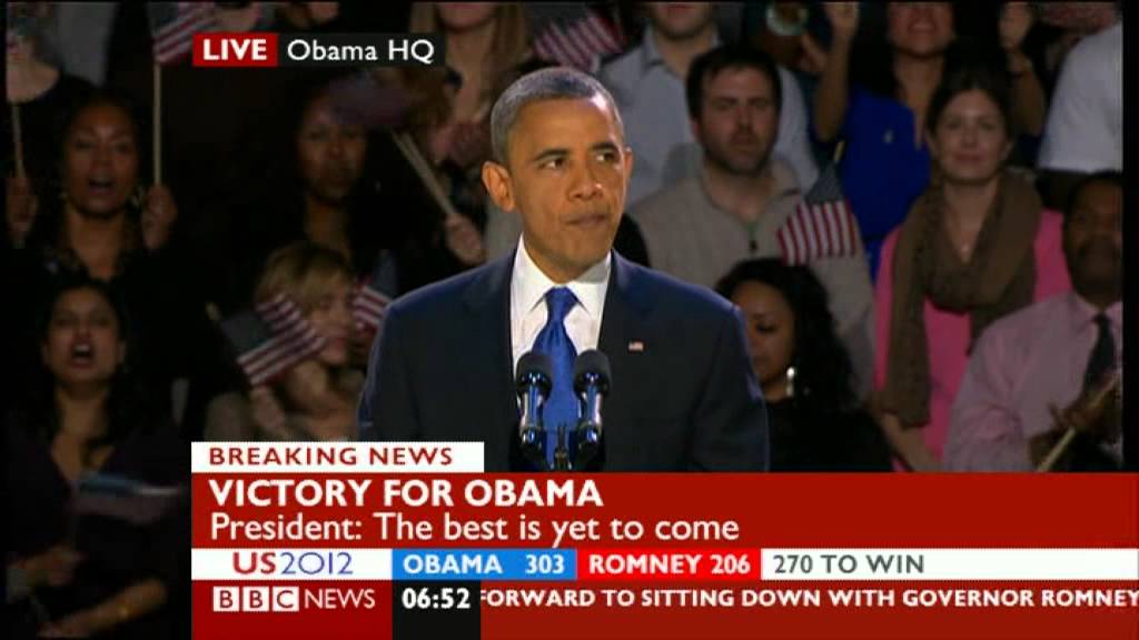 President Barack Obama - 2012 Re-election Acceptance Speech - YouTube