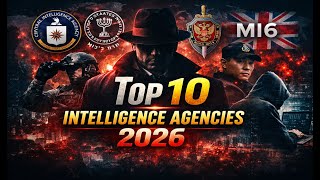 Top 10 Intelligence Agencies in the World 2026 | CIA, Mossad, MI6 & More Documentary