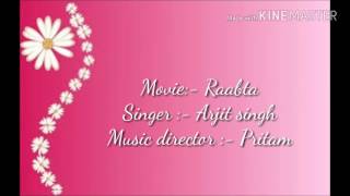 Ik Vaaria song lyrics from the movie Raabta