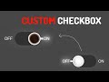Custom Checkbox Design using Html CSS @royaltutorials354