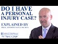 Do I Have a Personal Injury Case?