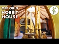 Tiny Hobbit House with Amazing Green Roof & Straw Bale Walls