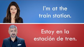 Spanish Travel Conversation Practice | Spanish Phrases for the Train