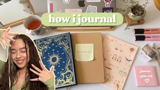 how i journal: manifesting, feelings, & reflections