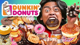 I TRIED EVERYTHING AT DUNKIN DONUTS