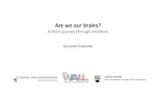 "Are We Our Brains?: A Short Journey Through Emotions" by Giovanni Frazzetto