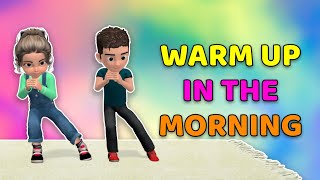 Kids Warm Up Exercises In The Morning