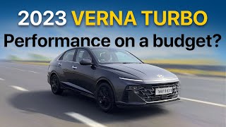 Verna Turbo Drive Review | The Performance Car India Wanted? | April 2023
