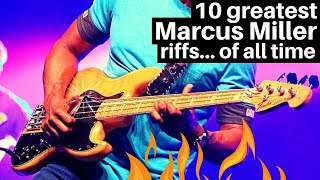 10 greatest Marcus Miller Bass Lines of all time