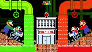 Mario Hospital: What happened to Mario and Luigi legs?