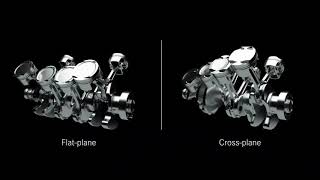 Flat plane vs Cross plane - V8 crankshafts in comparison (Mercedes AMG GT Black