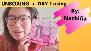 NATHIÑA Blossoms Fleur Set Day 1 using UK Vlog 2020