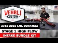 2011-2016 LML Duramax Stage 1 High Flow Intake Bundle Kit